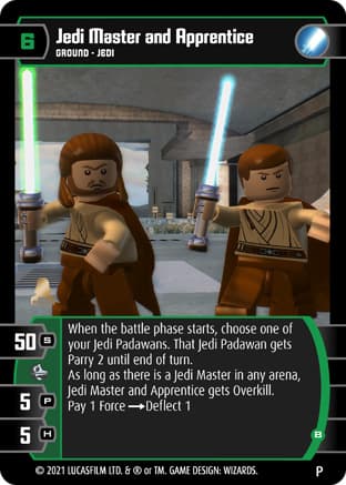 Jedi Master and Apprentice (B) (LEGO)