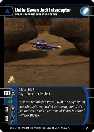 Delta Seven Jedi Interceptor (LEGO)