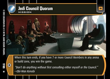 Jedi Council Quorum