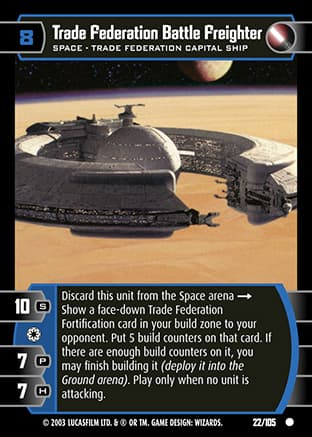 Trade Federation Battle Freighter