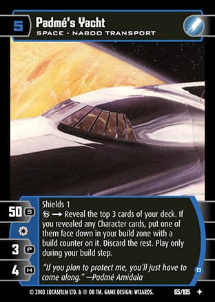 Padme's Yacht (B)