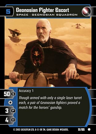 Geonosian Fighter Escort