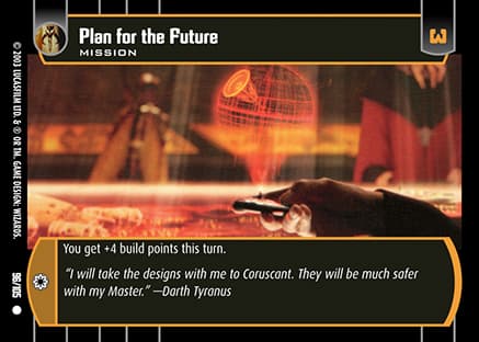 Plan for the Future