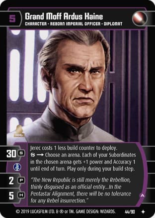 Grand Moff Ardus Kaine (A)
