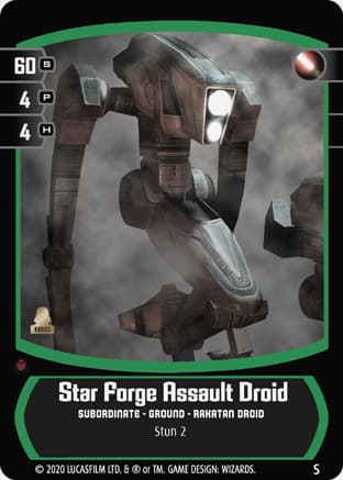 Star Forge Assault Droid