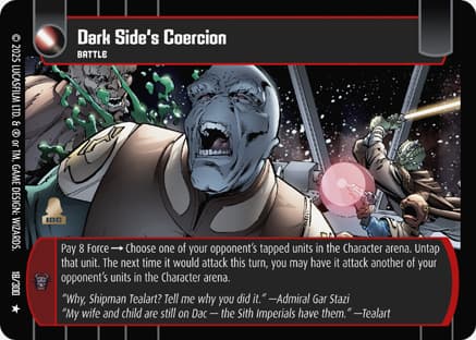 Dark Side's Coercion