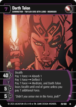 Darth Talon (B)