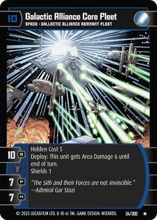 Galactic Alliance Core Fleet
