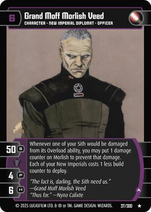 Grand Moff Morlish Veed (A)