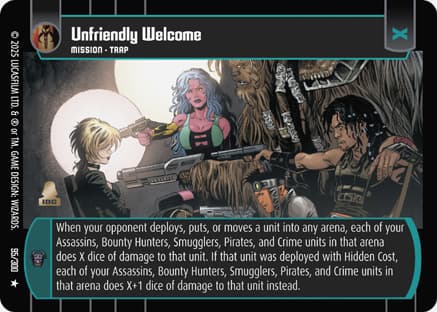 Unfriendly Welcome