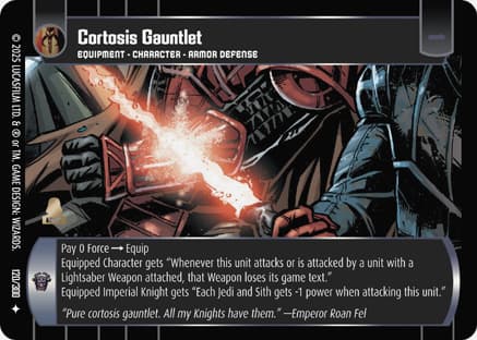 Cortosis Gauntlet