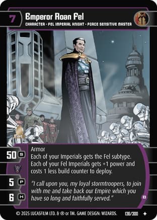Emperor Roan Fel (B)