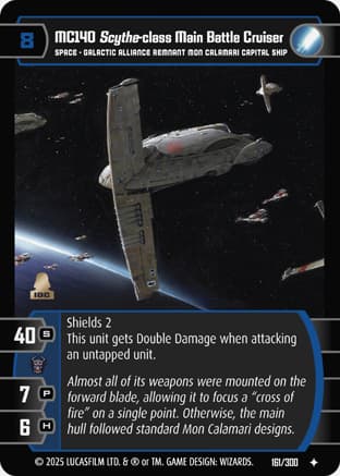 MC140 Scythe-class Main Battle Cruiser