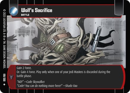 Wolf's Sacrifice