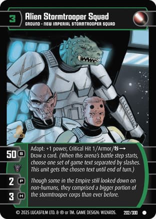 Alien Stormtrooper Squad