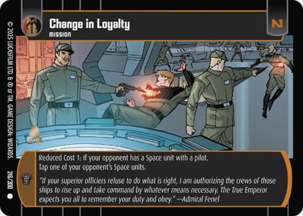 Change in Loyalty