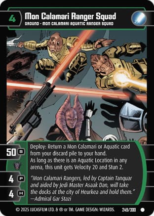Mon Calamari Ranger Squad