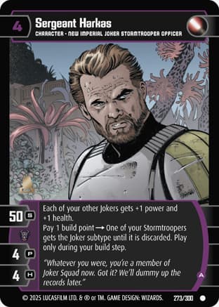 Sergeant Harkas (A)