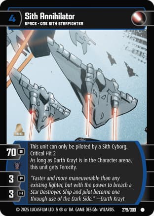 Sith Annihilator