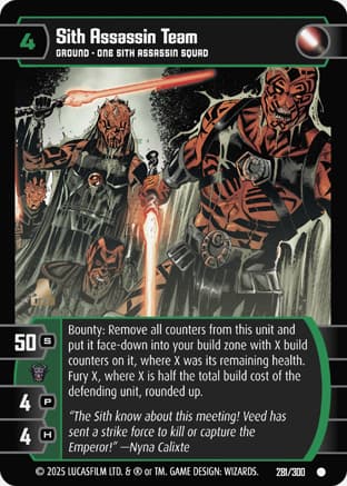 Sith Assassin Team