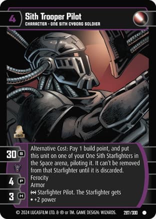 Sith Trooper Pilot