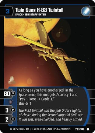Twin Suns X-83 Twintail