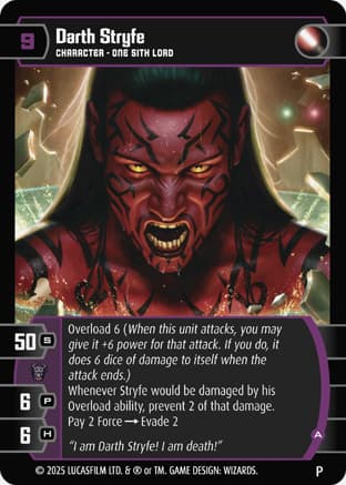 Darth Stryfe (A) (Promo)