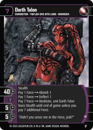 Darth Talon (B) (Promo)