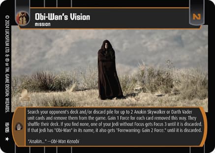 Obi-Wan's Vision