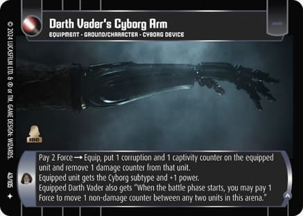 Darth Vader's Cyborg Arm (A)