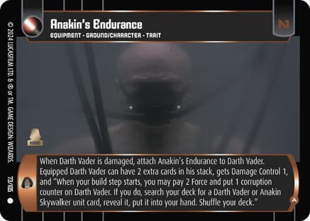 Anakin's Endurance (A)