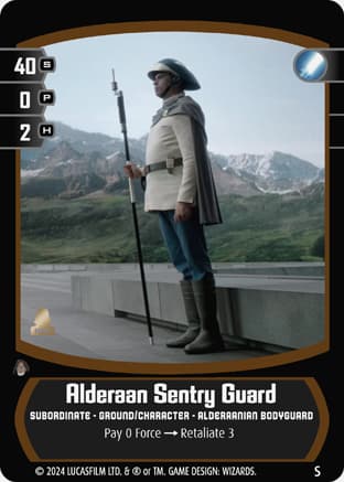 Alderaan Sentry Guard