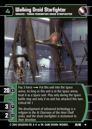 Walking Droid Starfighter