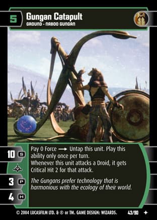 Gungan Catapult