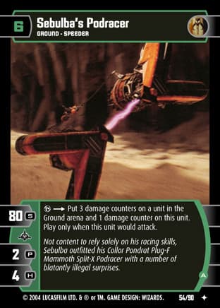 Sebulba's Podracer (A)