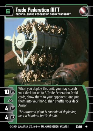Trade Federation MTT