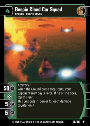 Bespin Cloud Car Squad