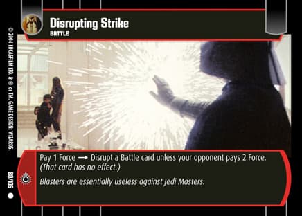 Disrupting Strike