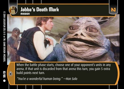 Jabba's Death Mark