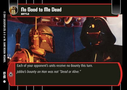 No Good to Me Dead