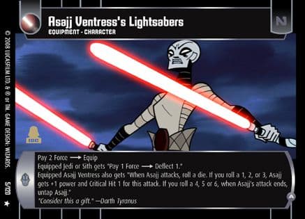 Asajj Ventress's Lightsabers (A)