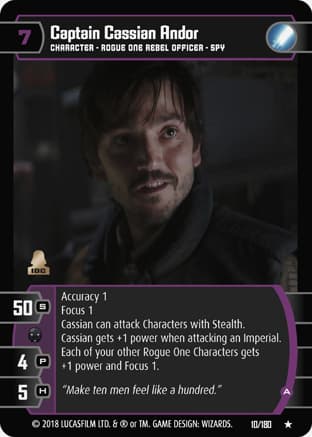 Captain Cassian Andor (A)