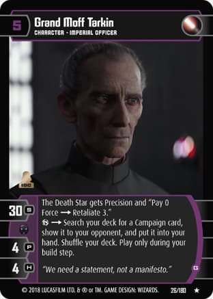 Grand Moff Tarkin (G)
