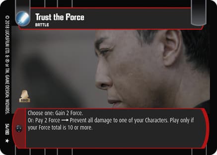 Trust the Force