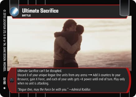 Ultimate Sacrifice