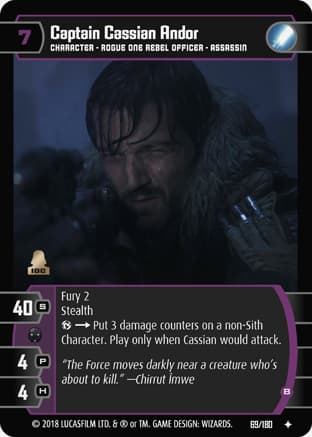Captain Cassian Andor (B)