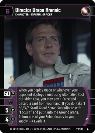 Director Orson Krennic (C)