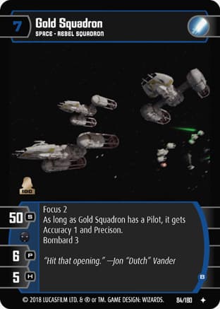 Gold Squadron (B)