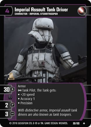 Imperial Assault Tank Driver