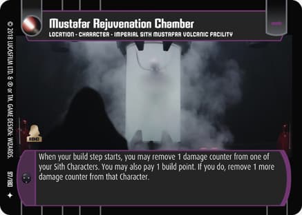 Mustafar Rejuvenation Chamber